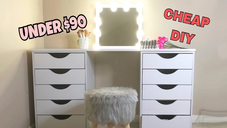 DIY Ikea Vanity | $90 dupe