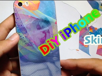 DiY iPhone Skin (How to Customize Skin & Apply it)