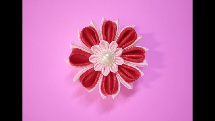 DIY Kanzashi Flower, Kanzashi Flower Tutorial