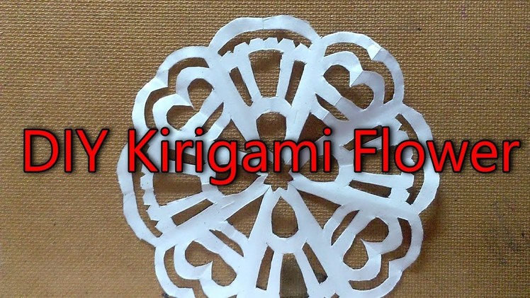 DIY Kirigami Flower by Fundiary