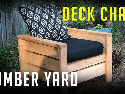 DIY Lumber Yard Deck Chair