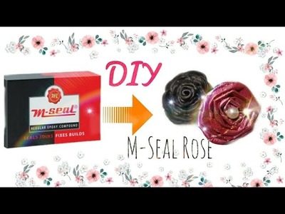 DIY M-Seal Rose Tutorial for Kids|easy school project idea |m-seal craft work