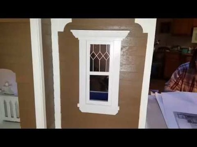 DIY Miniature Dollhouse Window Build-Reloaded