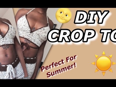 DIY Summer Crochet Crop Top