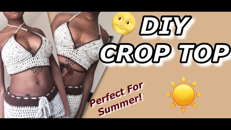 DIY Summer Crochet Crop Top