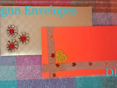 DIY Wedding Gift Envelope | Make Creative Gift Envelopes at Home | Handmade Gota Shagun Envelopes