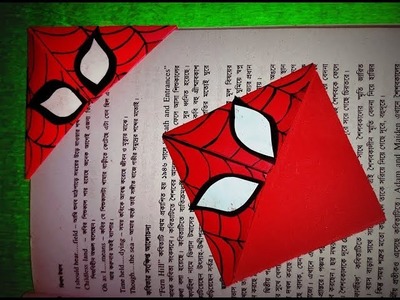 Dry Spider-Man Bookmark for kids. . 