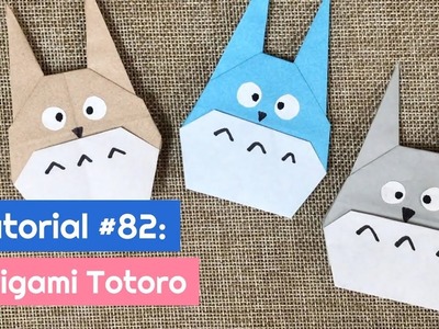 How to DIY Origami Totoro? | The Idea King Tutorial #82