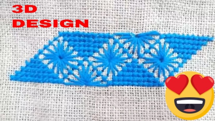 How To Make A Beautiful Woolen cross Stitch Ason Design | Woolen Asan, Woolen stitch  DIY