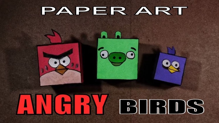 How to make Angry Bird craft - EASY Tutorial