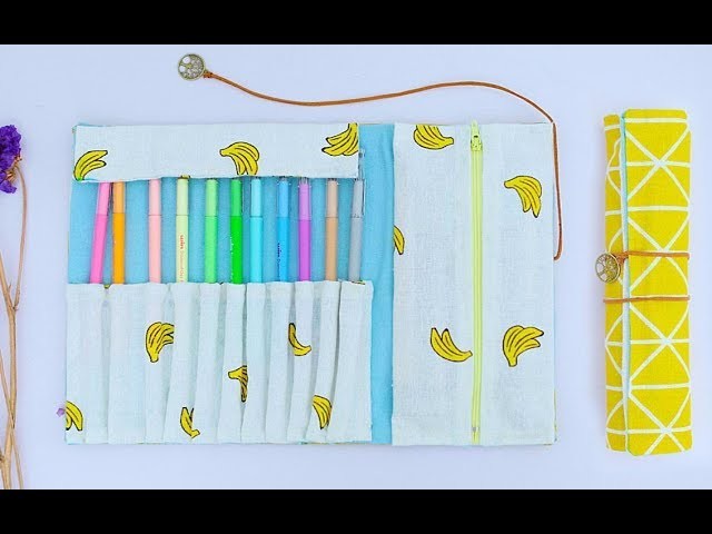 How To Make Pencil Bag || DIY Pencil Case || Back To School