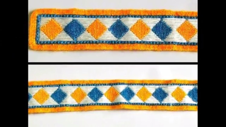 How to Make Toran Patti From Woolen || Door Hanging Toran Patti