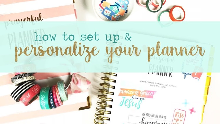 How to Set Up Your Undated Prayerful Planner