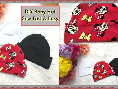 How To Sew A Baby Hat- Without Inside Seam