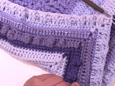 Left Hand Crochet Study of Texture Afghan: Week 4 Stitch Along