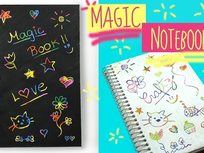Magic Notebook DIY Scratch Notebook - Back to School
