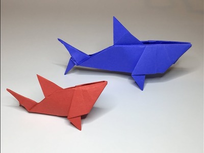 Diy Origami Shark 1 Easy Simple Fun A To Z Diy Origami