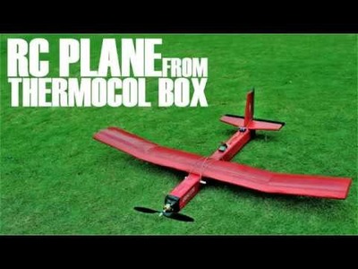 RC Plane from Thermocol Box part 2 | Club AeroFlutter