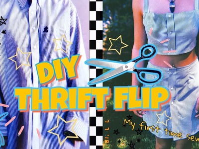 THRIFT FLIP! | Ep. 1 - DIY Two Piece Outfit ♡