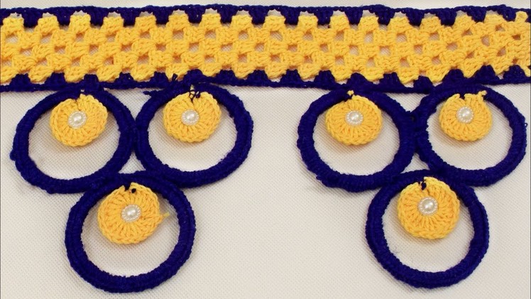 WOW ! How to make Door Hanging Toran from Woolen | DIY Door Hanging Toran Handmade Things || Crochet