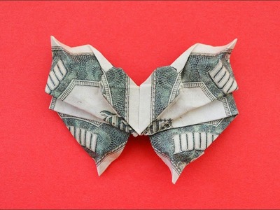 WOW! Money BUTTERFLY | Origami Dollar Tutorial DIY