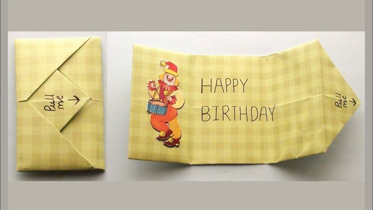 Beautiful Handmade Birthday card idea | How to Make Greeting Cards for Birthday.