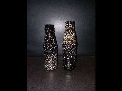 Best Out Of Waste || Reusable Glass Bottle For Home Decor || DIY《#46》