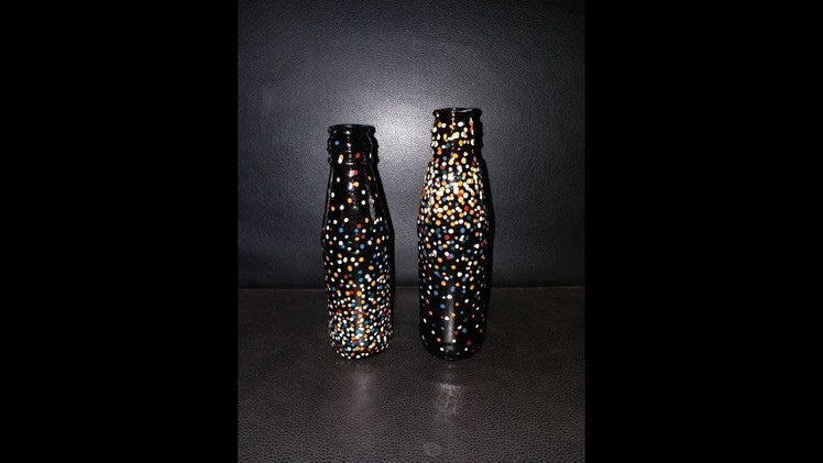 Best Out Of Waste || Reusable Glass Bottle For Home Decor || DIY《#46》