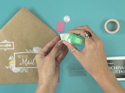 Create DIY Happy Mail With Envelope Liners! | Sizzix
