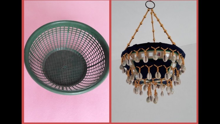 DIY Best out of Waste Idea 2018 || Best Reuse of Waste Basket Craft Idea || DIY Wall Hanging Home at
