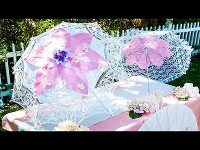DIY Floral Parasols - Home & Family