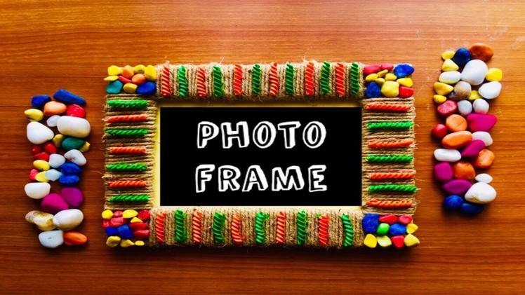 DIY teachers day gift ideas cardboard photo frames.photo frame tutorials.best of waste Photo frame