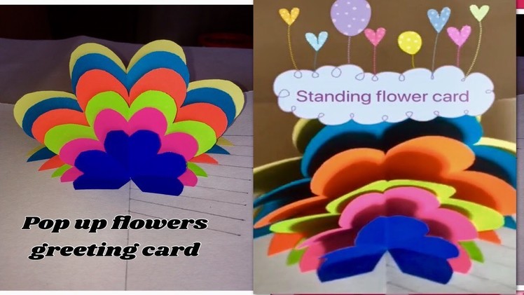 DIY Teachers day pop up card tutorial.hand made 3D pop up card for teachers day