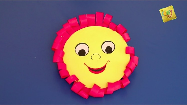 DIY Video I How to make a Sun in Hindi I सूरज बनाना सीखें I Paper ka Sooraj I