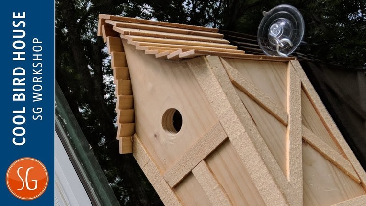 DIY Wood Birdhouse with a Window | 2018 Summers Woodworking Challenge