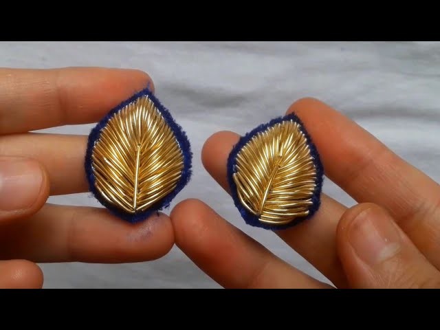 DIY Zardozi earrings || DIY earrings || DIY projects
