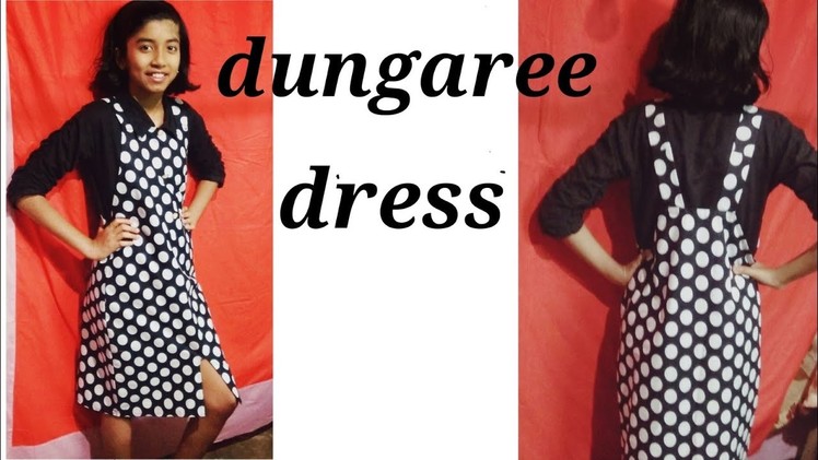 Dungaree cutting and stitching.how to cut and stitch dungaree