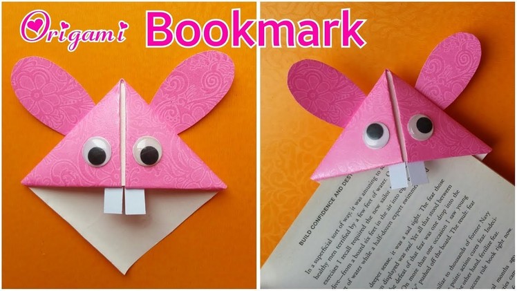 Easy Paper Bookmark || Origami Bookmark || Rabbit || The Blue Sea Art