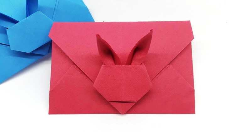 Envelope from square sheet - Origami Envelope making with Paper at Home