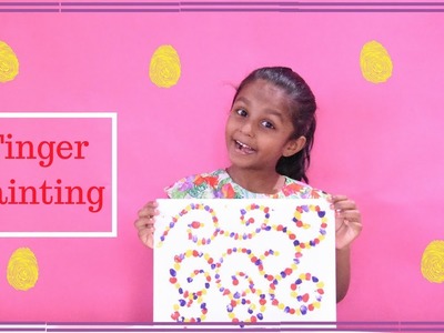 How to Draw\Paint: Finger Painting For Kids|Kida Art|Nandu Play time