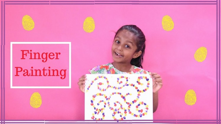 How to Draw\Paint: Finger Painting For Kids|Kida Art|Nandu Play time