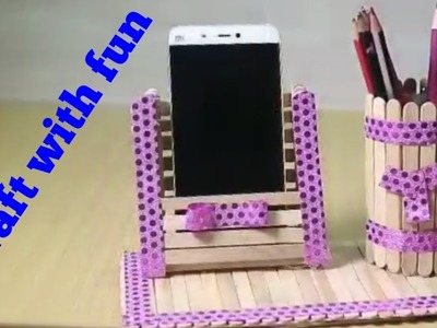 How to make a beautiful pen holder.Best out of waste.easy craft ideas