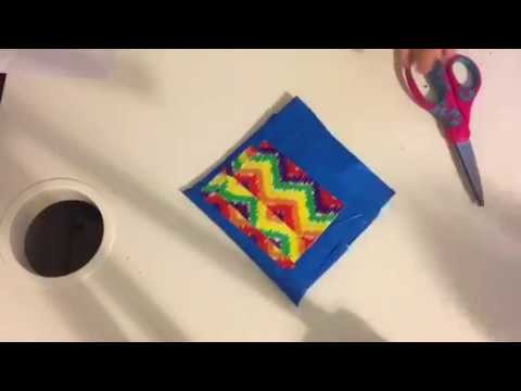 How to make a duct tape wallet for beginners!!!!- Lila Ann