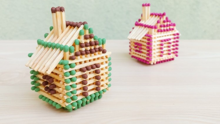 How To Make a HOUSE with matchsticks | without glue