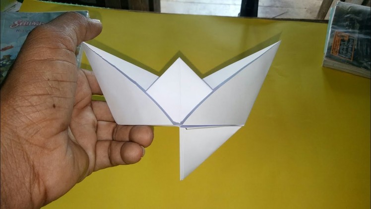 How to make a knife boat with paper ORIGAMI