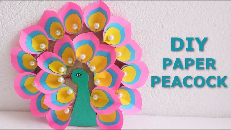 How to make a Paper Peacock. Diy Paper Peacock Handmade decoration.3D Diy Paper Peacock