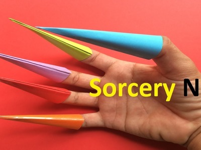 How to make a paper sorcery nail