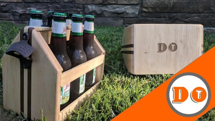 How to Make a Wooden Beer Caddy. Woodworking