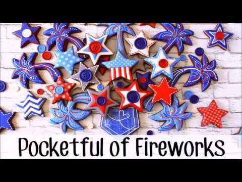 How to Make Decorated 4th of July Fireworks Cookies