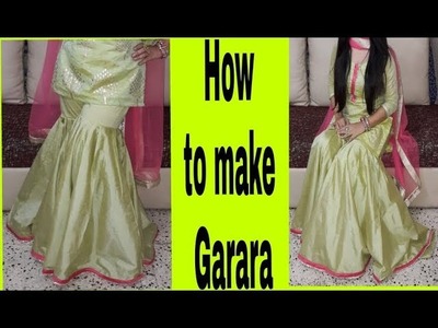 How to make Gharara. Sharara